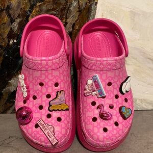 Barbie The Movie Hot Pink Crocs